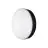 Ledvance Surface Bulkhead 250 10W 840 800lm Nero IP65 | Sensor - Bianco Freddo