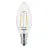 Philips Corepro LEDcandle E14 Attorcigliata Candela Filamento Chiara 2W 250lm - 827 Bianco Molto Caldo | Sostitutiva 25W