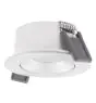 Ledvance Faretti LED Air Adjust Aluminium Bianca 4W 300lm 36D - 927 Bianco Molto Caldo | Ritaglio 68mm - IP23 - Miglior resa cromatica - Dimmerabile