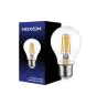 Noxion Lucent Filamento LED E27 Pera Chiara 7W 806lm - 827 Bianco Molto Caldo | Dimmerabile - Sostitutiva 60W