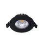 Noxion LED Inclinabile Slim Spot Nero Il Giro 5W 550lm 60D - 940 Bianco Freddo | 85mm - IP54 - Dimmerabile - Miglior resa cromatica