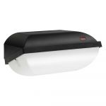  Philips LED Sicurezza Coreline BWC120 Nero 14W 1800lm - 830 Luce Calda -  | 282x178mm - IP54 - Sensore Di Luce