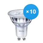 Confezione Multipack 10x Philips Corepro LEDspot GU10 PAR16 4W 345lm 36D - 830 Luce Calda | Sostitutiva 50W